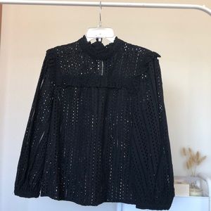 Madewell Eyelet Top
